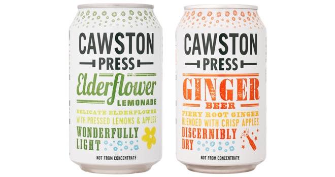 Cawston Press adds elderflower lemonade and ginger beer to adult offering