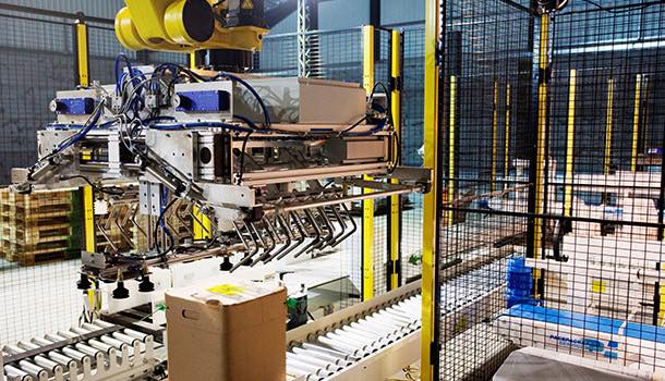 Robot palletiser launched by Fanuc