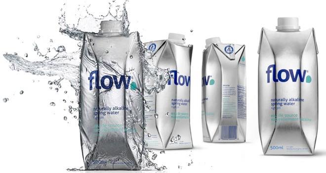 Spring water brand Flow develops bottle that is 'thinner than an eggshell'