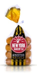 New York Bakery Co. introduces roasted garlic and herb bagel