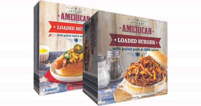 Iceland launches American diner-inspired frozen food range