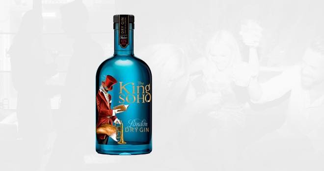 King of Soho gin showcases 'London embodiment' design