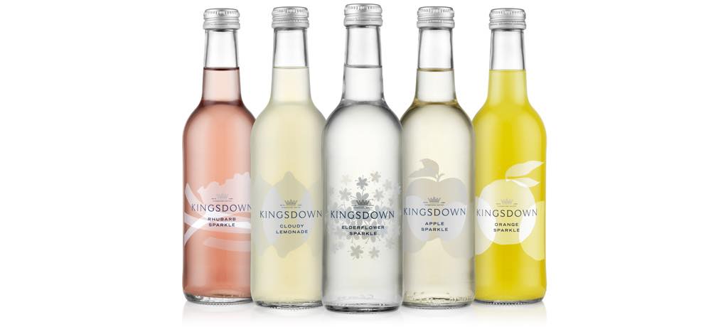 Kingsdown Water unveils crisp look for new sparkling pressé range