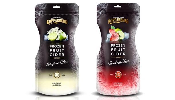 Kopparberg launches frozen pouch formats of two of its premium ciders