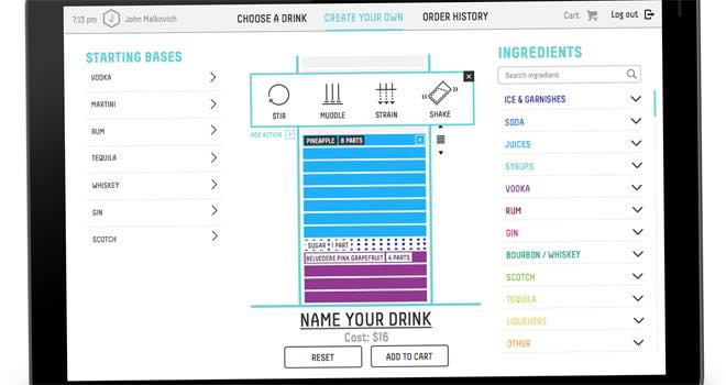 Video: Italian designers develop world's 'first robotic bartender'