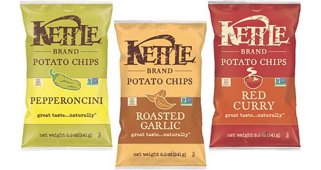 Kettle brand launches new potato chip flavours
