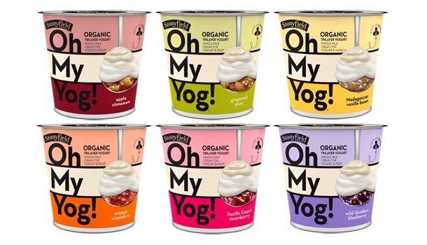 Oh My Yog! A new organic, triple-layered yogurt from Stonyfield