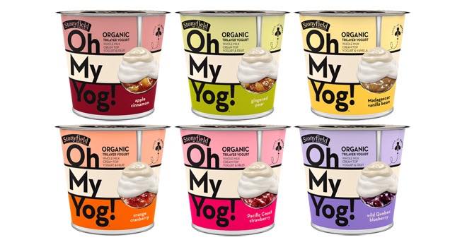 Oh My Yog! A new organic, triple-layered yogurt from Stonyfield
