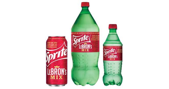Sprite relaunches special edition flavour developed with LeBron James