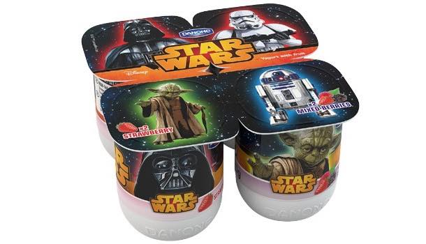 Danone teams up with Disney to produce Star Wars and Frozen yogurts