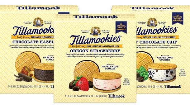 Tillamook Creamery launches range of ice cream sandwiches