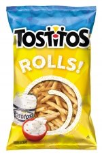 Frito-Lay debuts Tostitos Rolls: tube-shaped tortilla chips