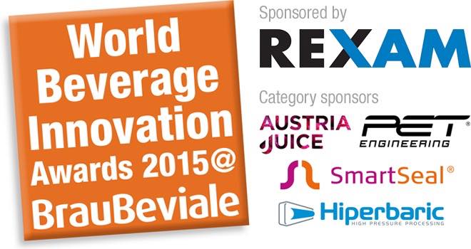 World Beverage Innovation Awards at BrauBeviale 2015 sponsors