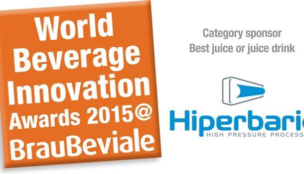 Hiperbaric sponsors juice category of World Beverage Innovation Awards 2015