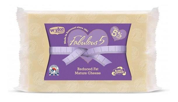 Wyke Farms launches new mature Fabulous 5 reduced-fat cheese