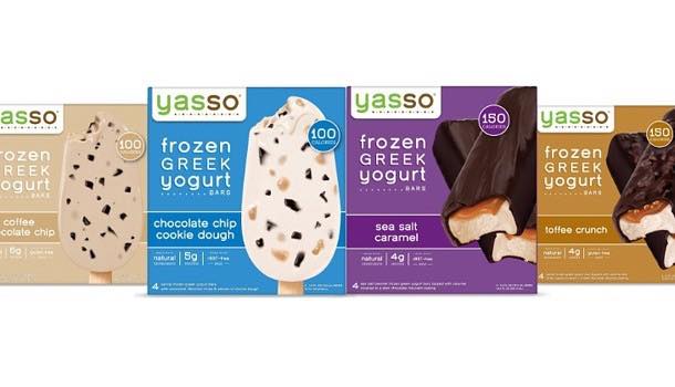 Redesigned Yasso adds four new flavours of its frozen yogurt bars