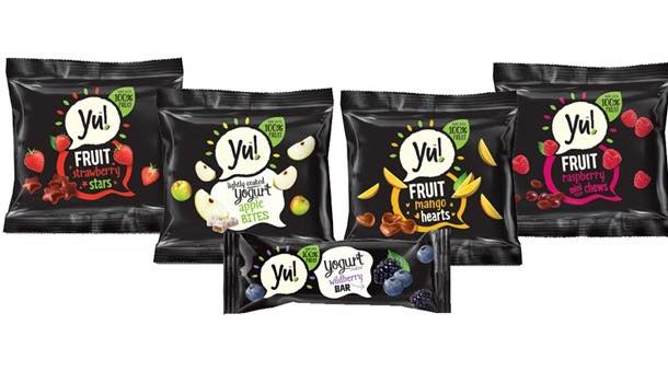 Yu! adds new flavours and pack redesign to fruit snack line