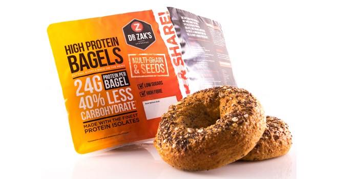 Dr Zak's introduces bagel with as much protein as a chicken breast