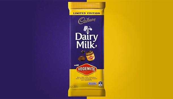 Cadbury Dairy Milk will produce Vegemite limited edition