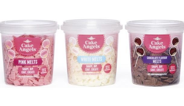 Cake Angels targets UK home baking sector with new cake decoration Melts