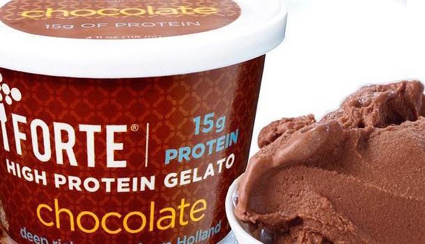 Forte ice cream reveal low fat, high protein creamy gelato