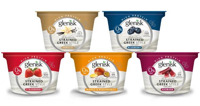 Glenisk launches strained Greek yogurt range