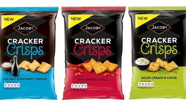 Jacob's launches new savoury cracker crisp offering