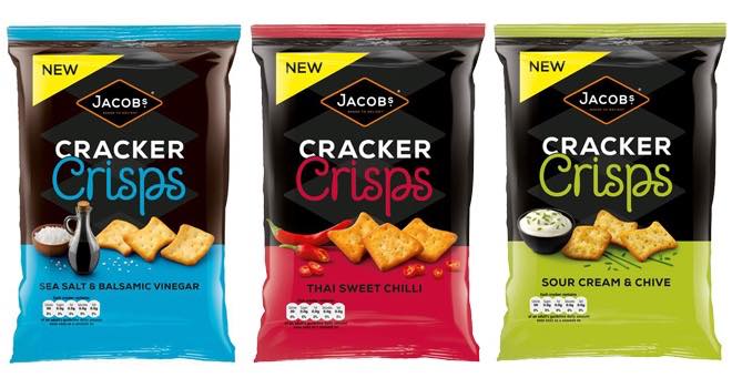 Jacob's launches new savoury cracker crisp offering