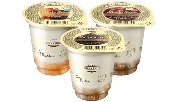 Lithuanian dairy brand Vilkyškių Pieninė launches buckwheat yogurt desserts