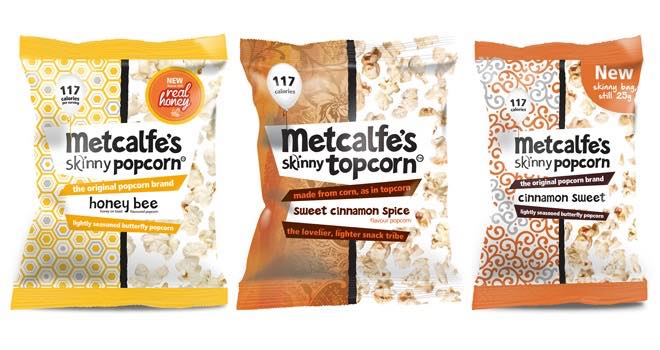 Metcalfe's introduces new flavour, pack design and impulse size format