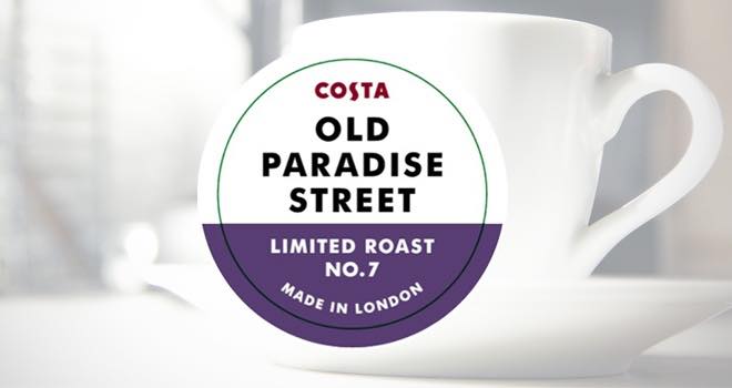 Costa Coffee launches Old Paradise Street Sumatran coffee blend