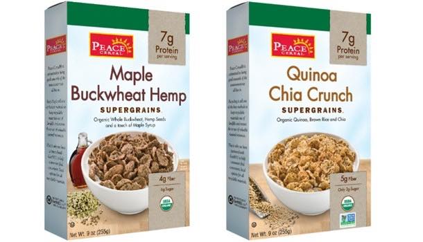 Peace Cereal launches healthy breakfast cereals with supergrains