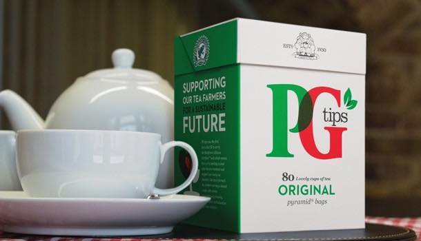 PG Tips undergoes 'biggest packaging overhaul' in nearly 20 years