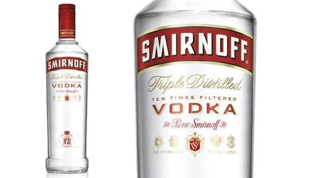 Smirnoff rolls out updated packaging design