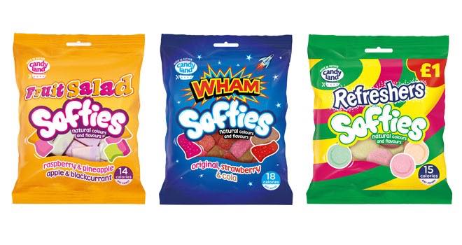 Tangerine Confectionery adds soft gum versions of three retro sweet brands