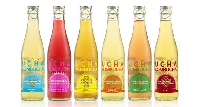Ucha Kombucha introduces range of organic kombucha-based drinks