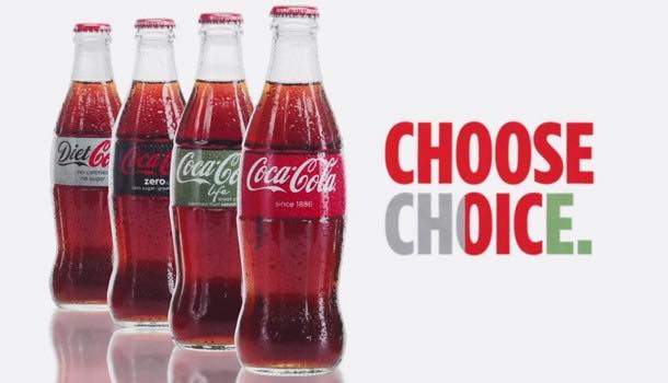 Coca-Cola shows off unified product range with new Choose Choice advert