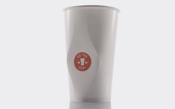 Design studio develops arched cup for improved grip