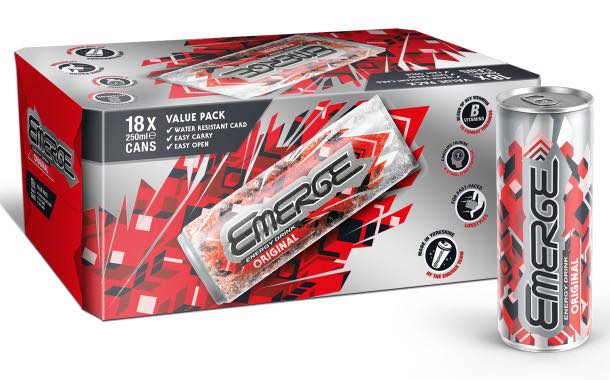 Energy drink Emerge launches first fridge and value packs