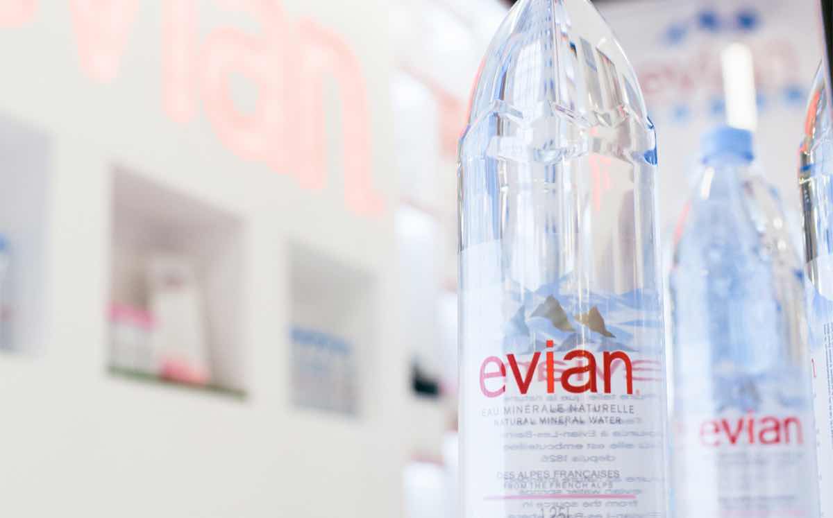 Evian aims to use only recycled plastic in its bottles by 2025