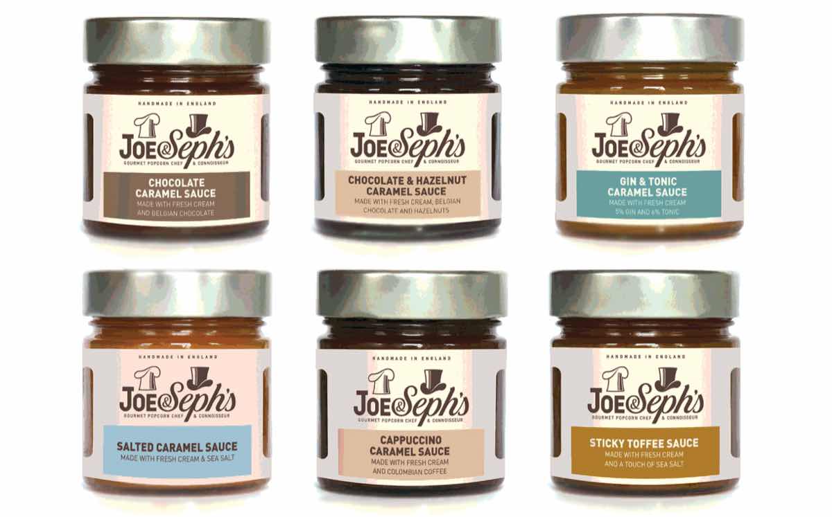 Joe & Seph's releases popcorn caramel sauce range