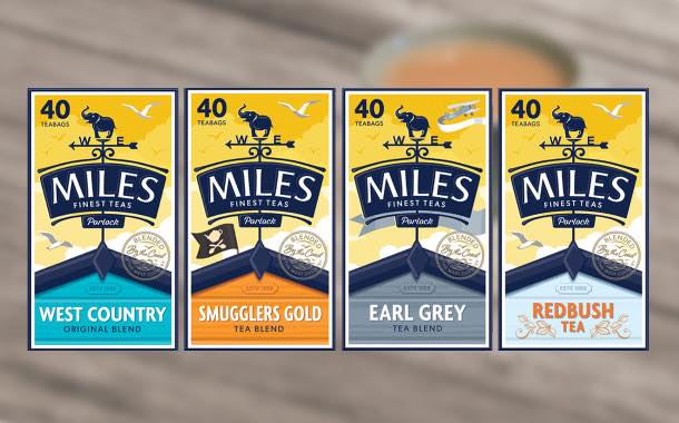 Tea producer Miles launches new design across range of teas