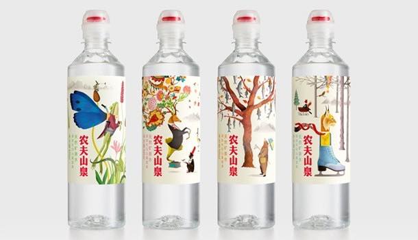 Chinese mineral water brand Nongfu Spring adopts new wildlife design