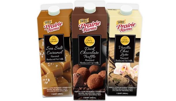 Prairie Farms introduces trio of Chef’s Splendor speciality milk flavours