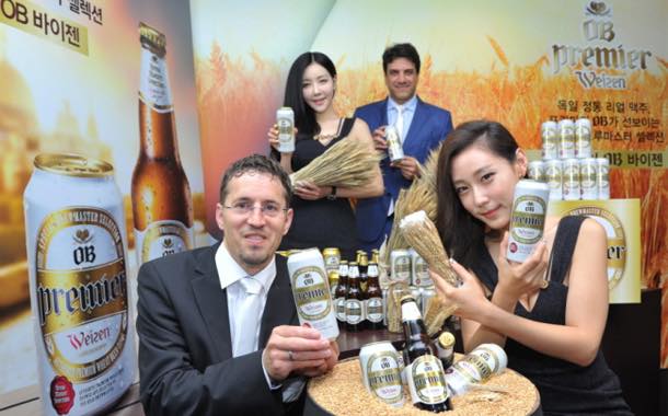 Korean brewery adds premium German-style wheat beer