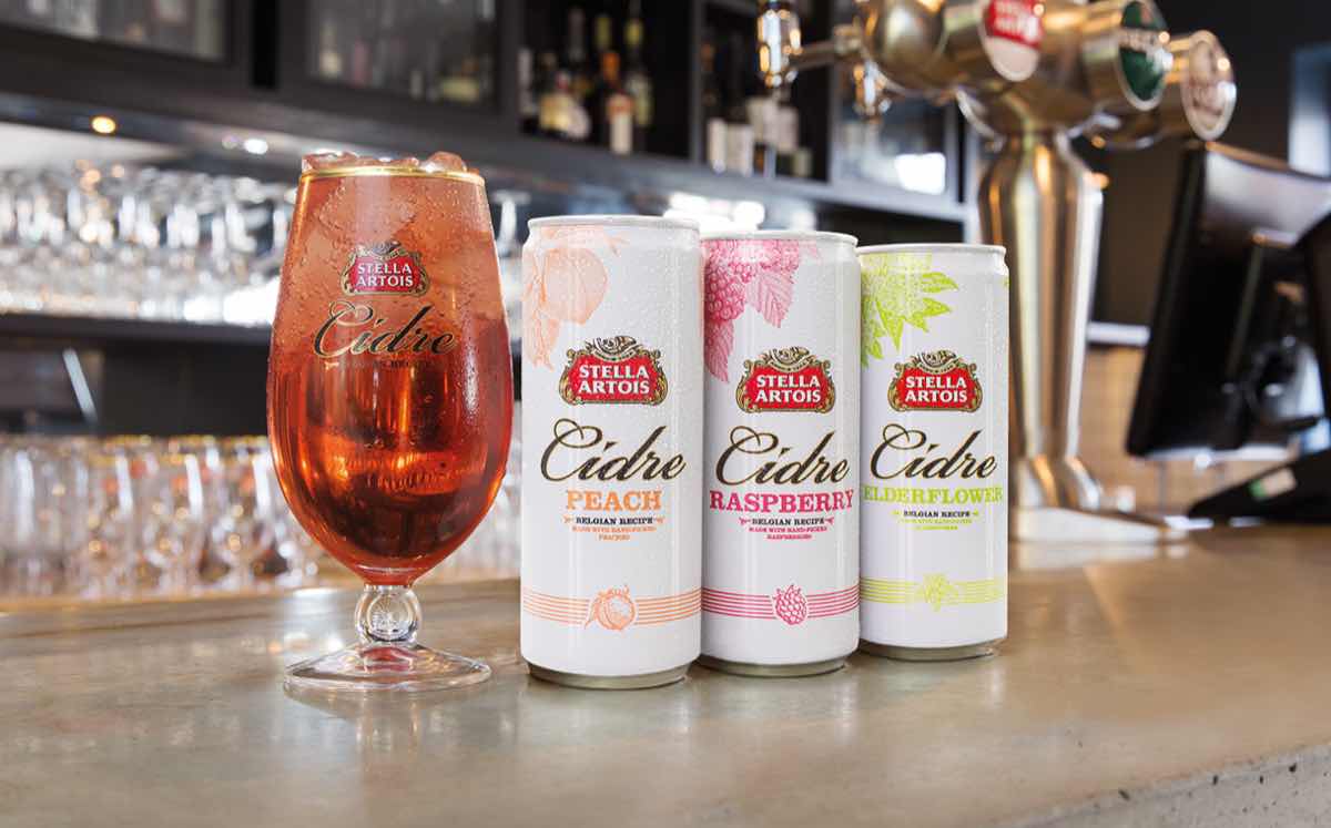 Stella Artois Cidre launches premium slimline cans