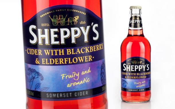 Sheppy's adds blackberry and elderflower-infused cider