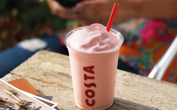 Costa Coffee to trial range of handcrafted fruit smoothies