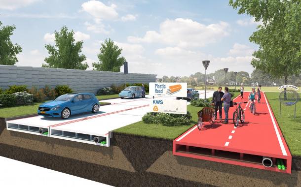 Dutch firm to test road made out of recycled plastic packaging