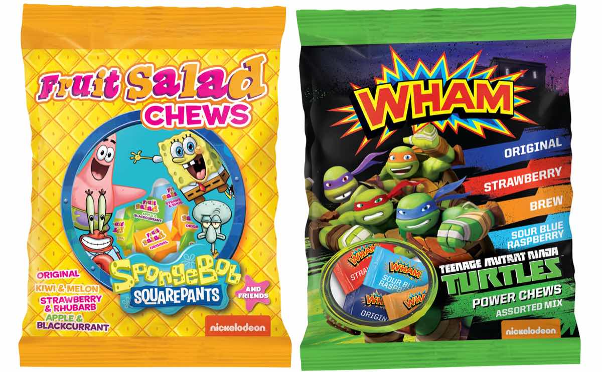 Tangerine Confectionery partners with Nickelodeon on sweet chews